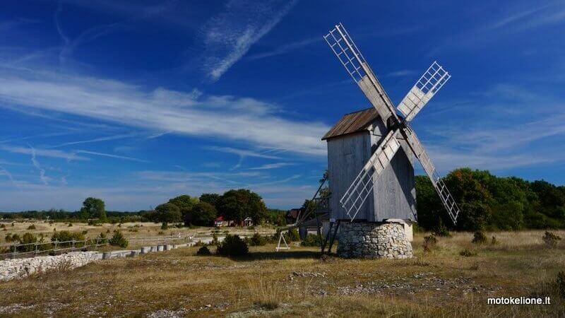 Vėjo malūnas Saaremaa saloje